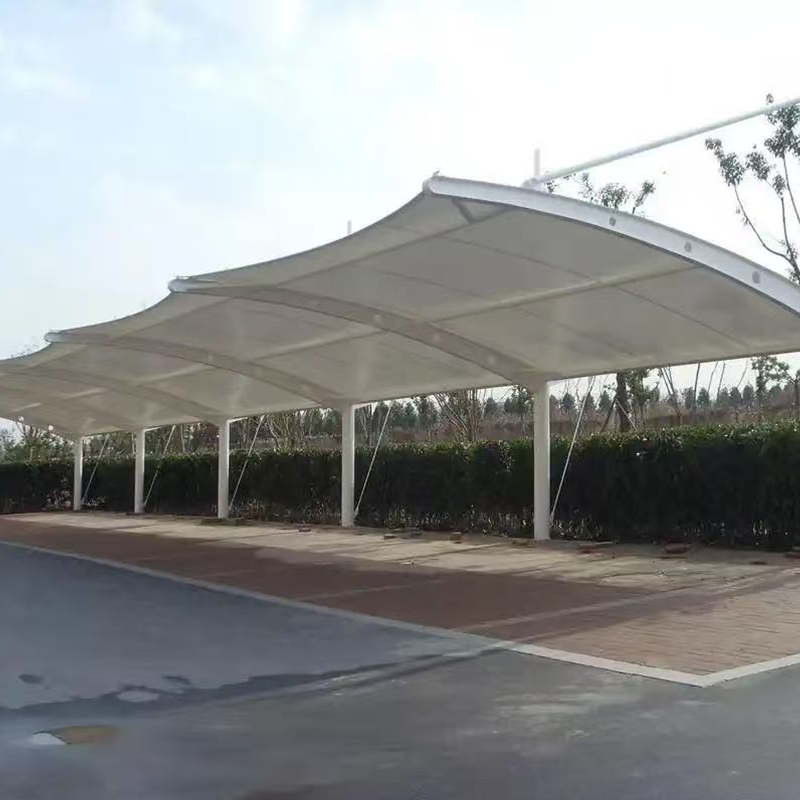 Tela de membrana arquitectónica de PVC recubierta de acrílico
